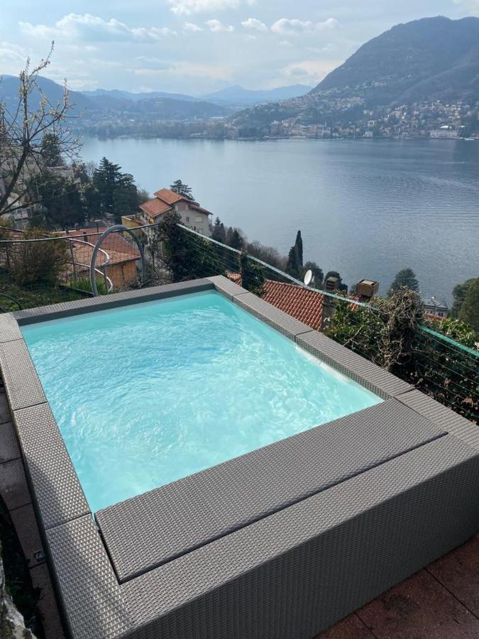 Villa Como, Jacuzzi Spa And Private Pool Блевио Экстерьер фото