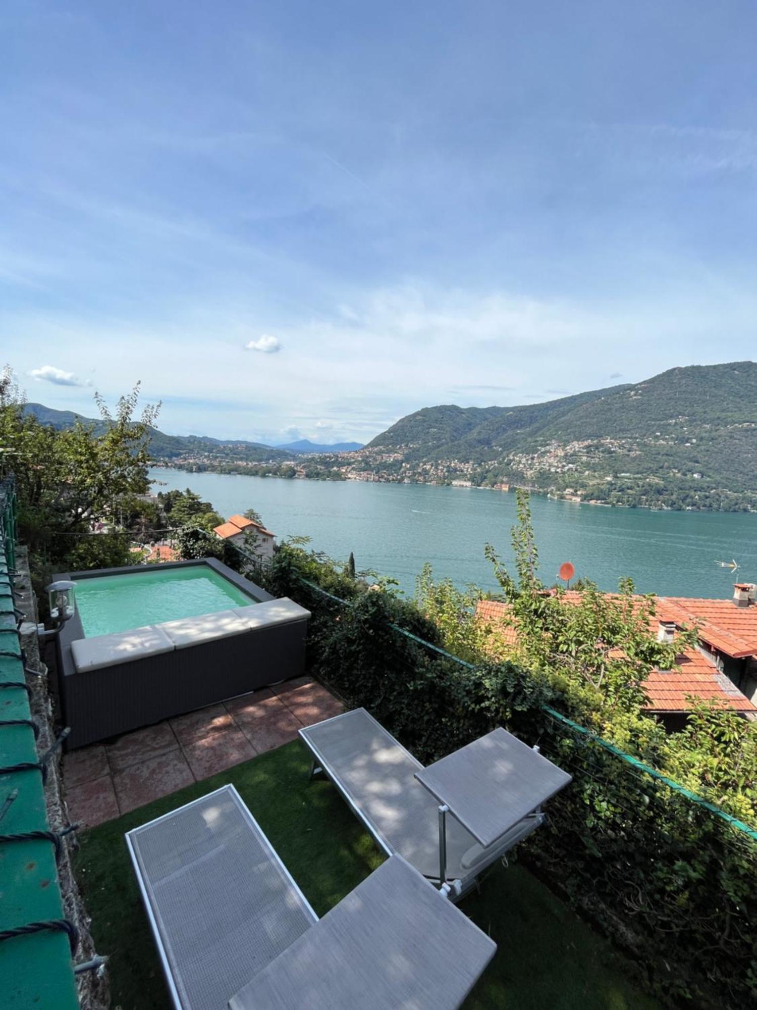 Villa Como, Jacuzzi Spa And Private Pool Блевио Экстерьер фото